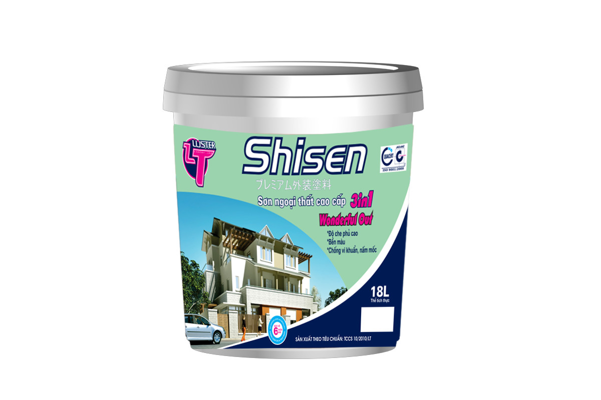 Sơn Ngoại Thất Cao Cấp 3in1